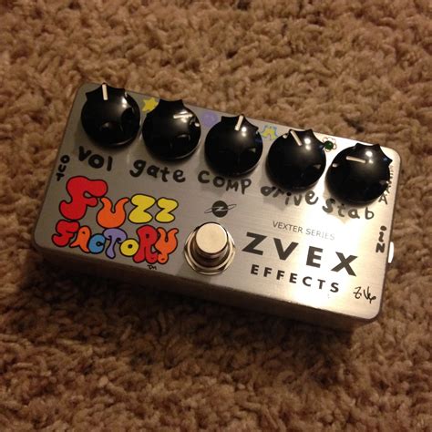 zvex box of metal effect pedal|fuzz factory zvex.